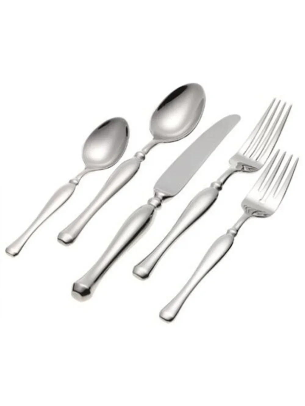 New Yamazaki Bellaire GLOSSY Stainless Steel SOUP SPOON ONLY